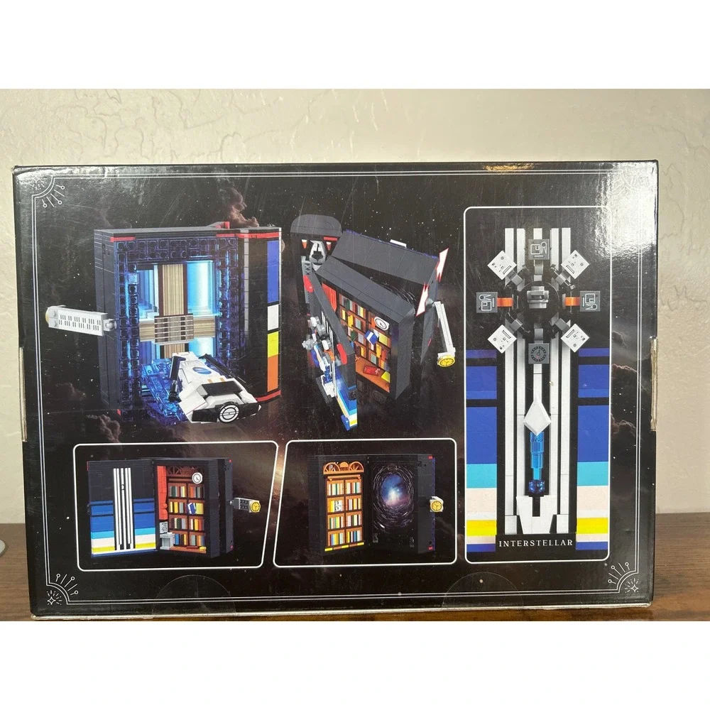 HOGOKIDS Space Book Nook Interstellar Building Block Set 945 Pcs SC9952 LED